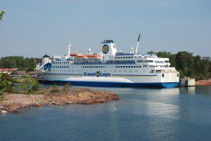 M/S Eckerö in Grisslehamn harbour, Sweden